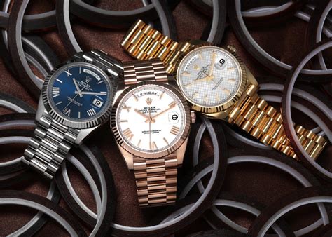 rolex day date colors|Rolex Day-Date models.